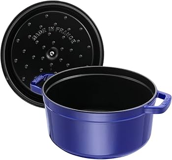 Amazon｜staub ストウブ 「 ピコ ココット ラウンド グランブルー 28cm